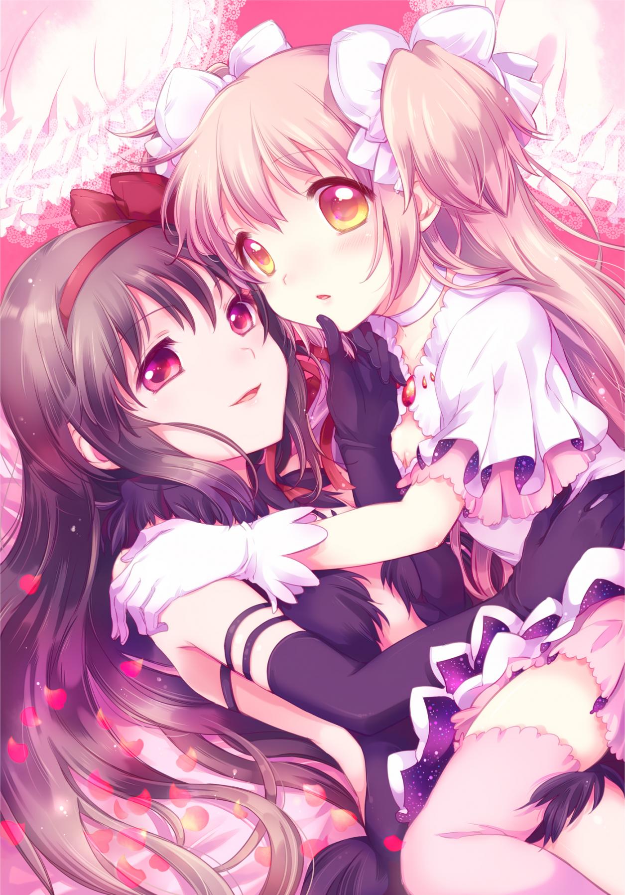 有百合又有美腿 周末二次元福利妹子美图_综合图库 动态图库网