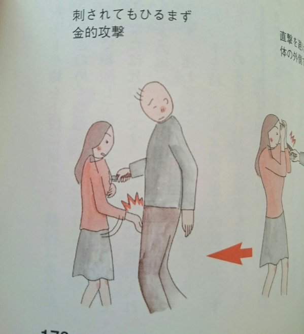 戳他双眼 踢她蛋蛋-日本女子防身术教材选读
