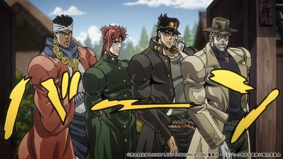 jojo的奇妙冒险第三部
