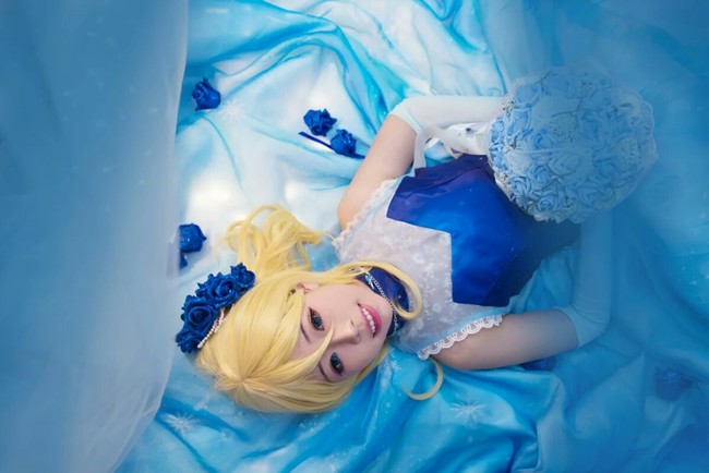 七彩蓝绘里 雪公主