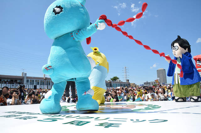 北海道新干线,恐怖的吉祥物,妖魔鬼怪吉祥物