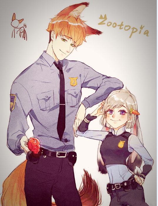 《疯狂动物城》同人图收集