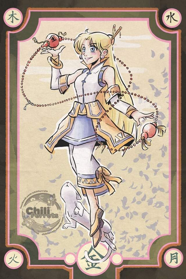 《武战版美少女战士》时代背景是在古代应该就是这种感觉吧