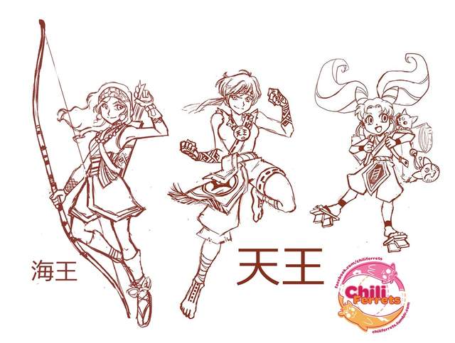 《武战版美少女战士》时代背景是在古代应该就是这种感觉吧