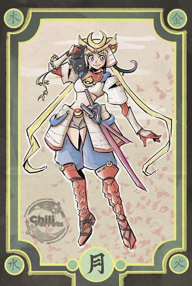 《武战版美少女战士》时代背景是在古代应该就是这种感觉吧