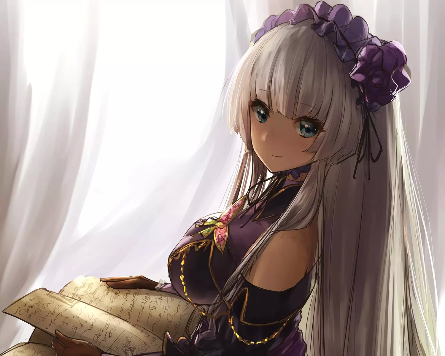 动漫美少女带点小清新的图集!_动漫新闻_动漫论坛_动漫美图_幻之羁绊动漫网