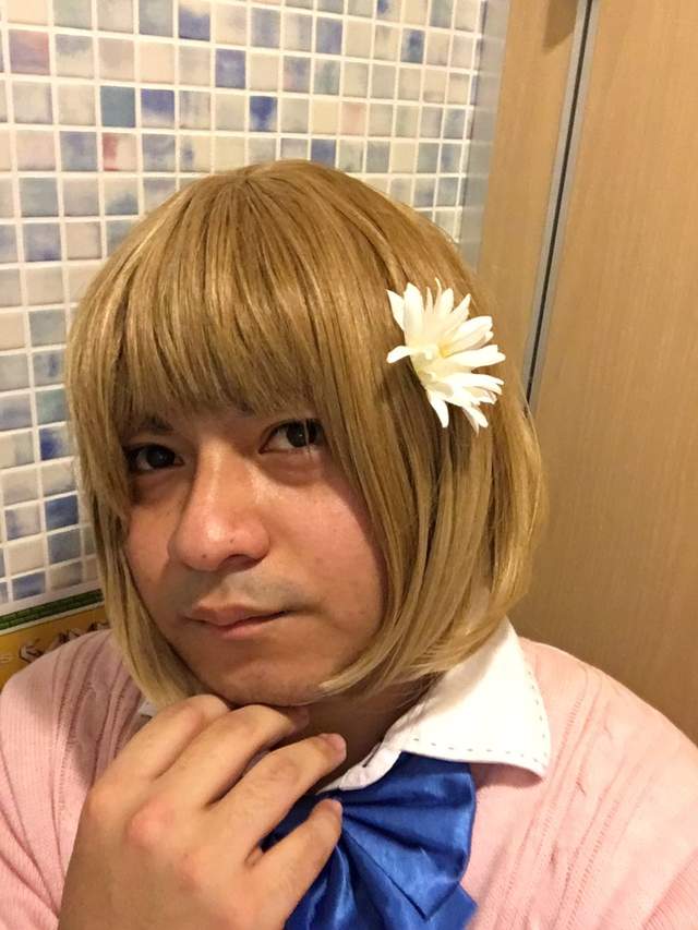 日本大叔秒变少女！网路上的照片果然不可信……