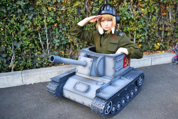 卡秋莎,少女与战车,俄罗斯coser