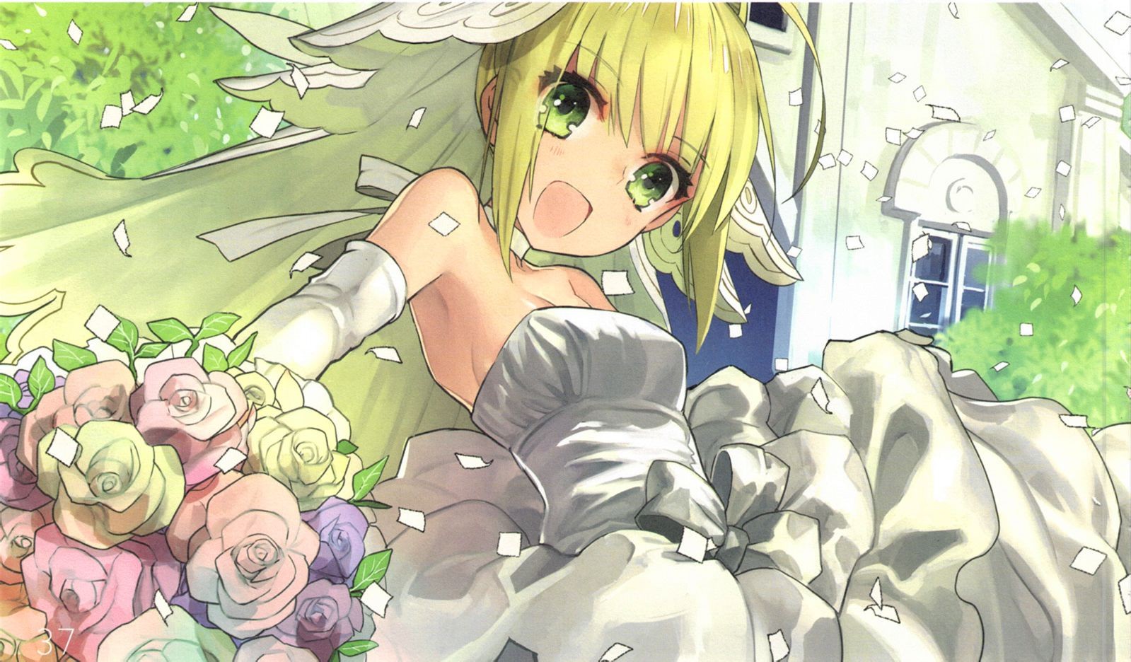自行浪漫 fate extra 尼禄电脑壁纸