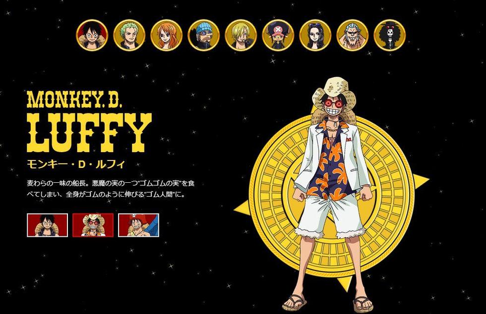 海贼王,海贼王剧场版,《ONE PIECE FILM GOLD》,《ONE PIECE FILM GOLD》人设,海贼王剧场版人设