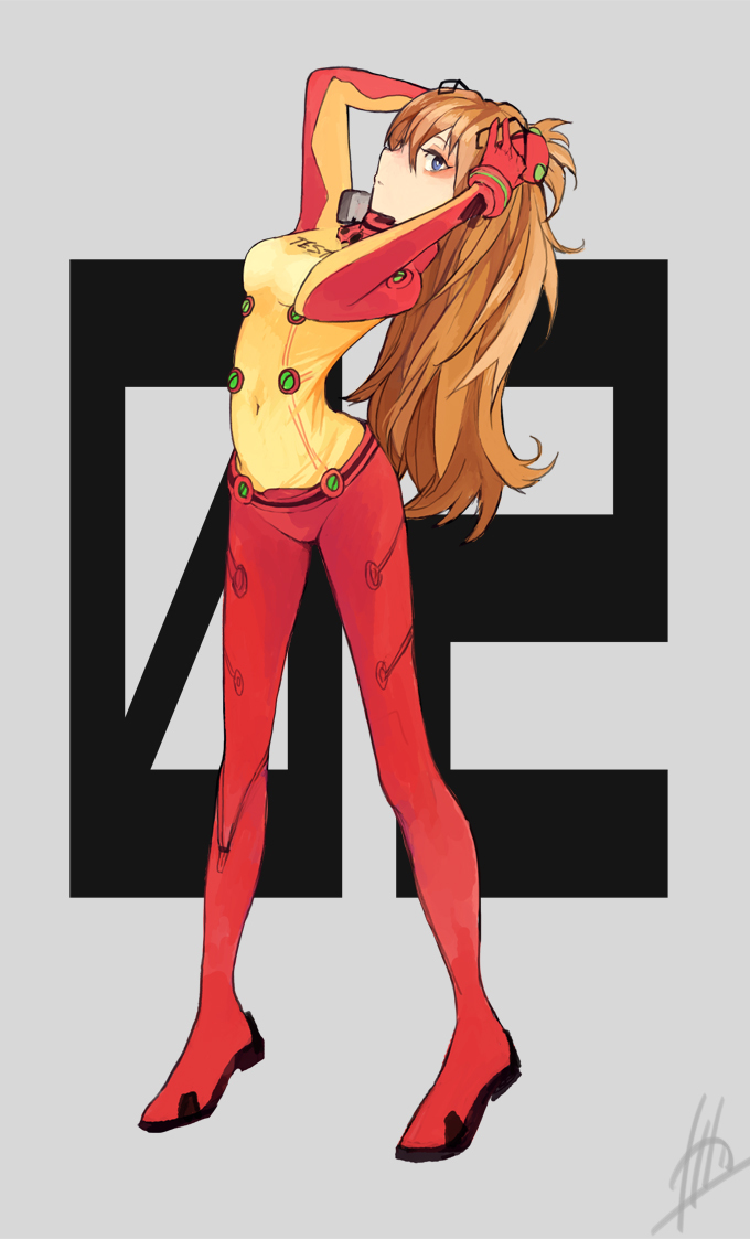 EVA《新世纪福音战士》明日香福利图