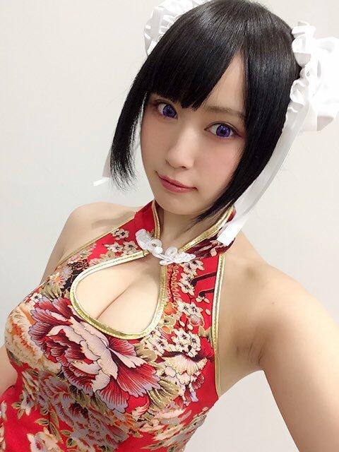 巨乳,coser,J杯,揉胸,童颜巨乳