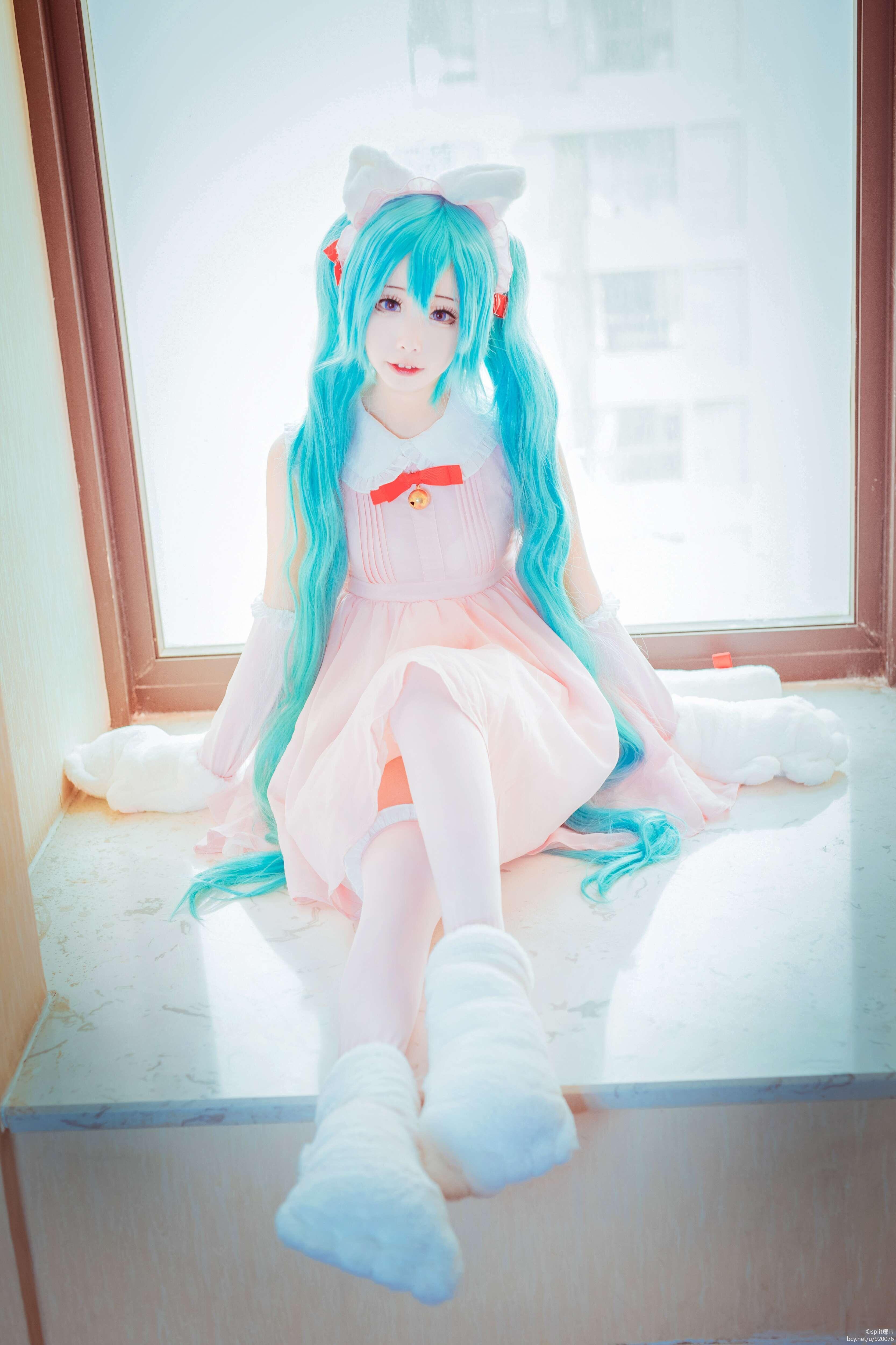 初音未来,萌COS,cos萌女