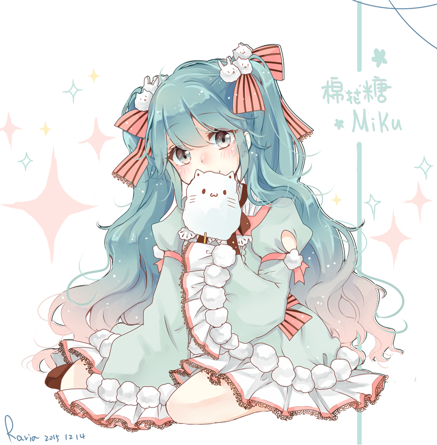 Q版miku初音未来 P站手绘图下载
