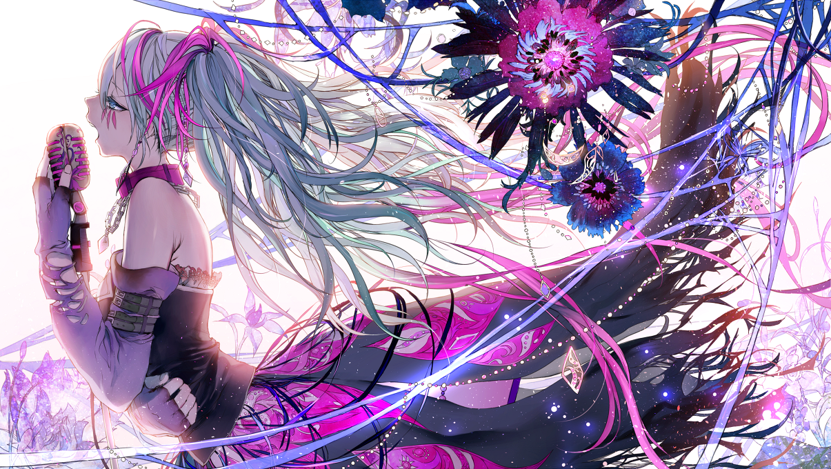 细腻,华丽,画风,P站画师推荐,下载,初音同人