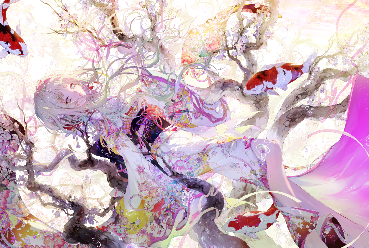 细腻,华丽,画风,P站画师推荐,下载,初音同人