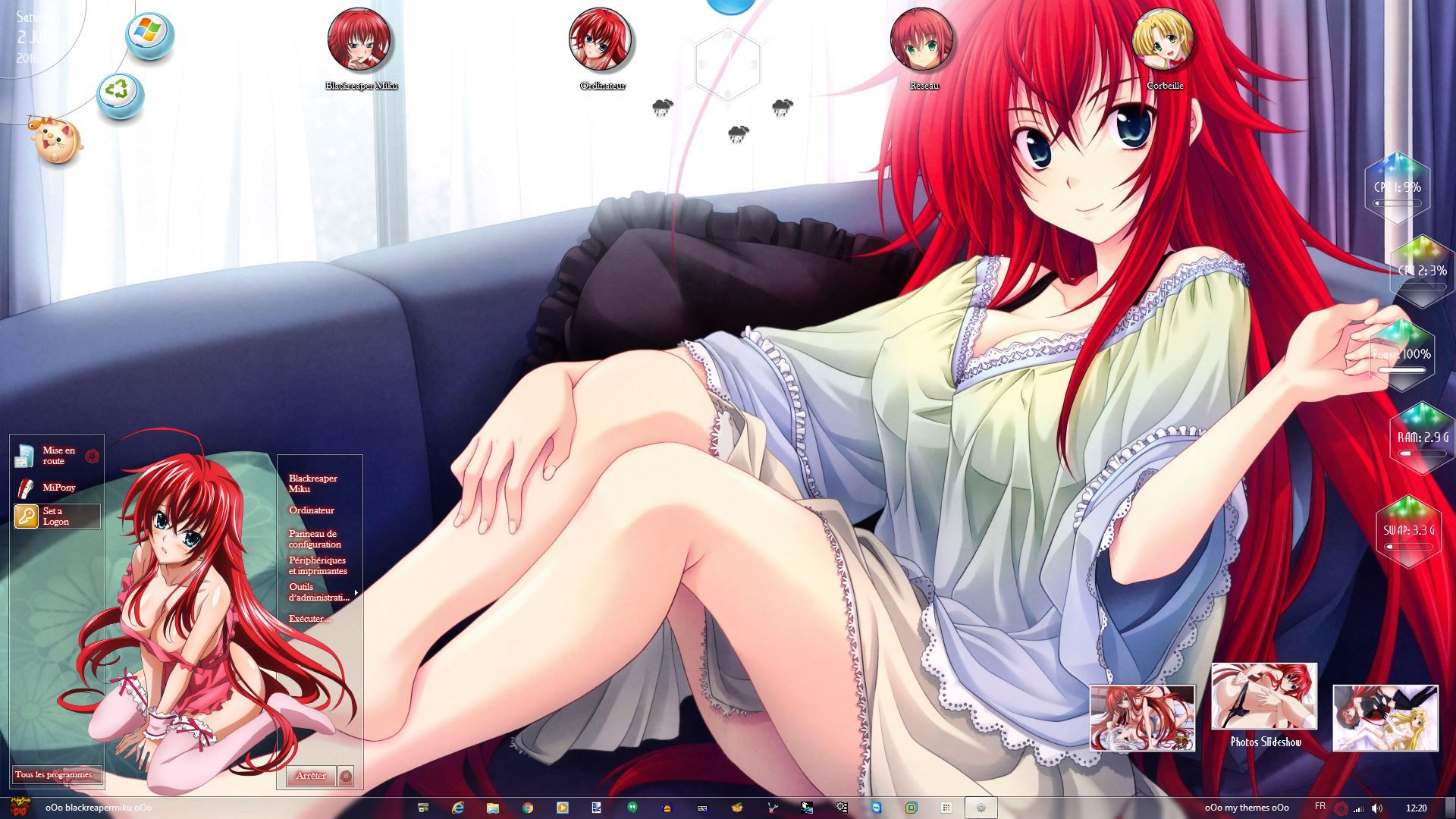 win7主题】恶魔高校High School DXD V2 下载_萌化资源_动漫资源_acg资源