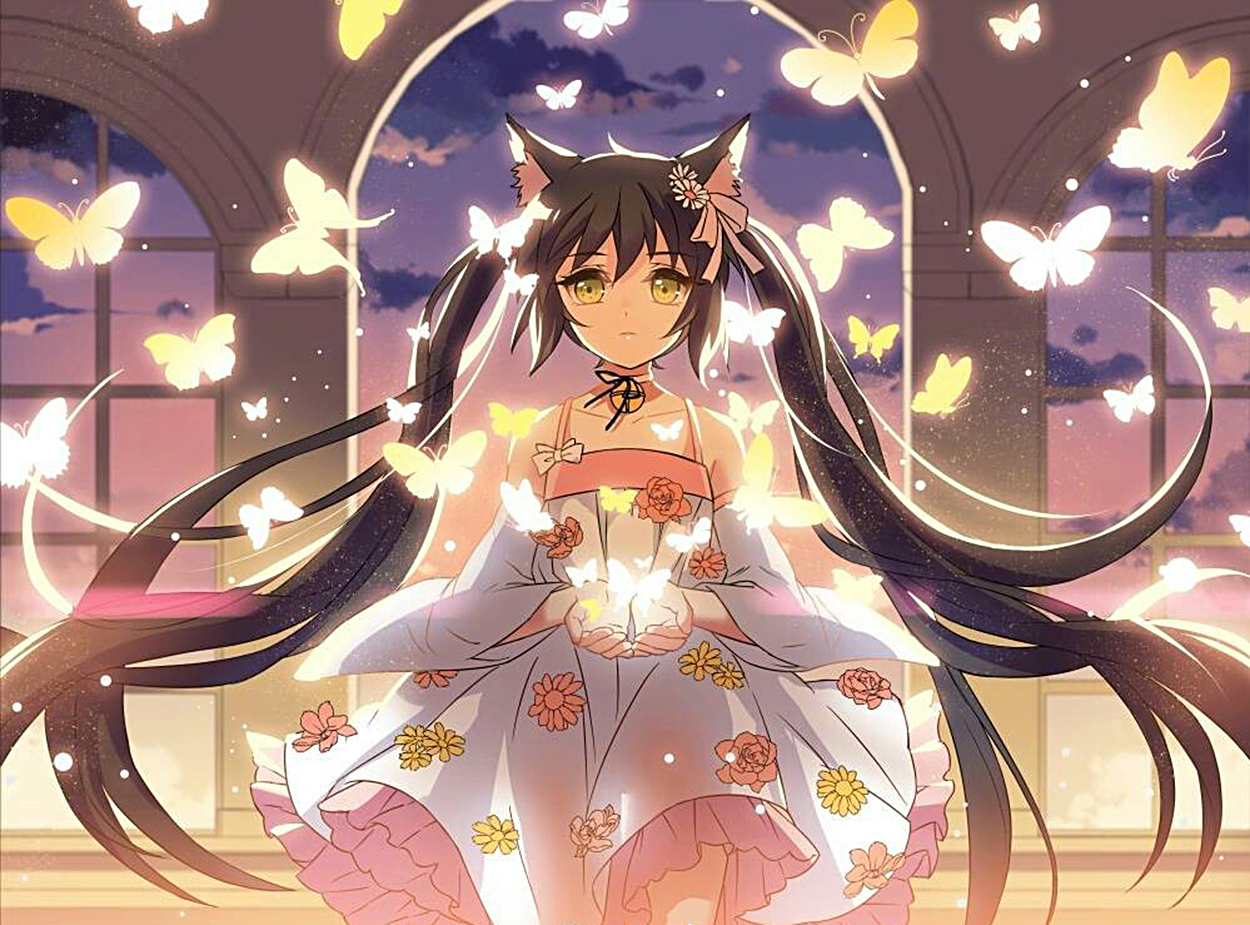 《都市喵奇谭》,原名《妖物》,是根据橘花散里小说《妖物》改编的漫画。漫画中的猫妖夜瞳和犬妖威廉通过和人类进行“灵魂”交易,从而吸收交易者的灵魂或寿命增加修行,修炼成仙。在一场场交易中,与红羽、蓝凌等人发生了有趣的故事。