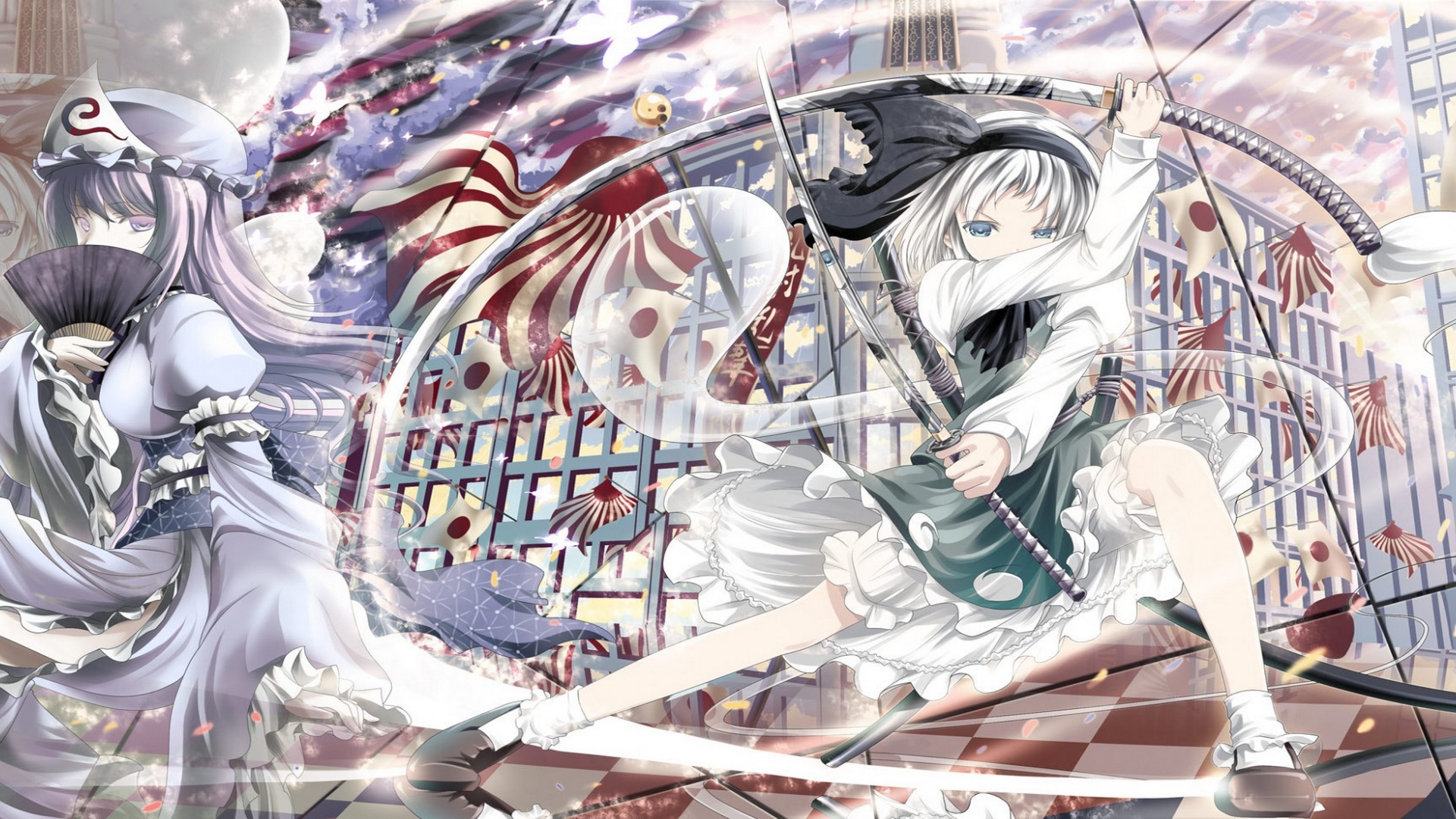 西行寺幽幽子 桌面壁纸 东方Project