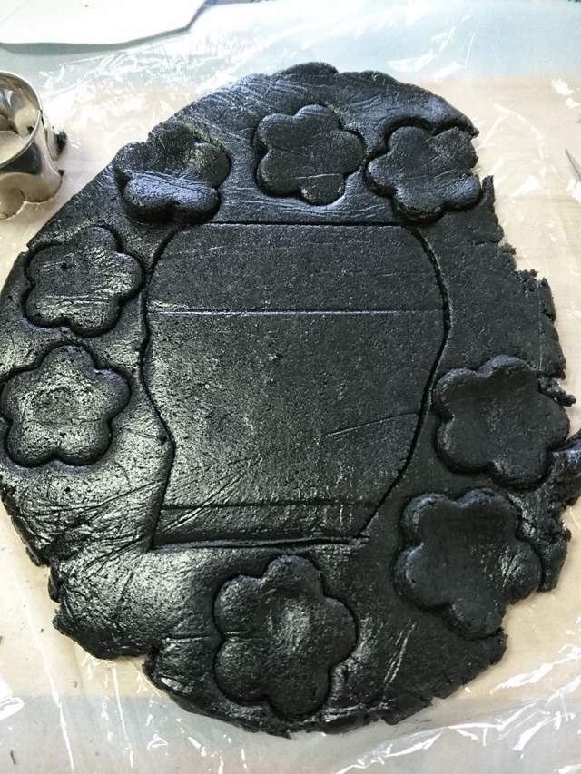 柯南,黑影人,黑衣人,饼干,制作,突发奇想