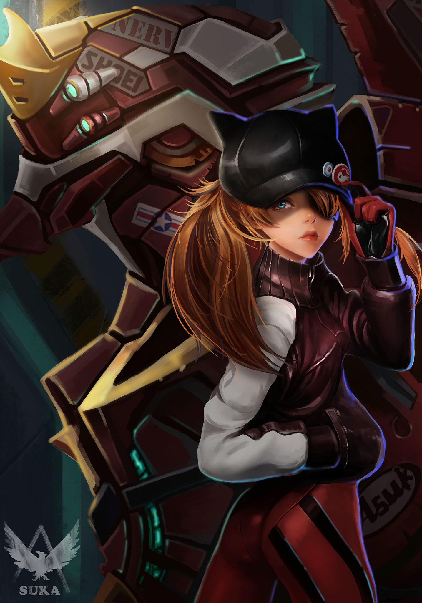 EVA王牌驾驶员 明日香P站福利本子