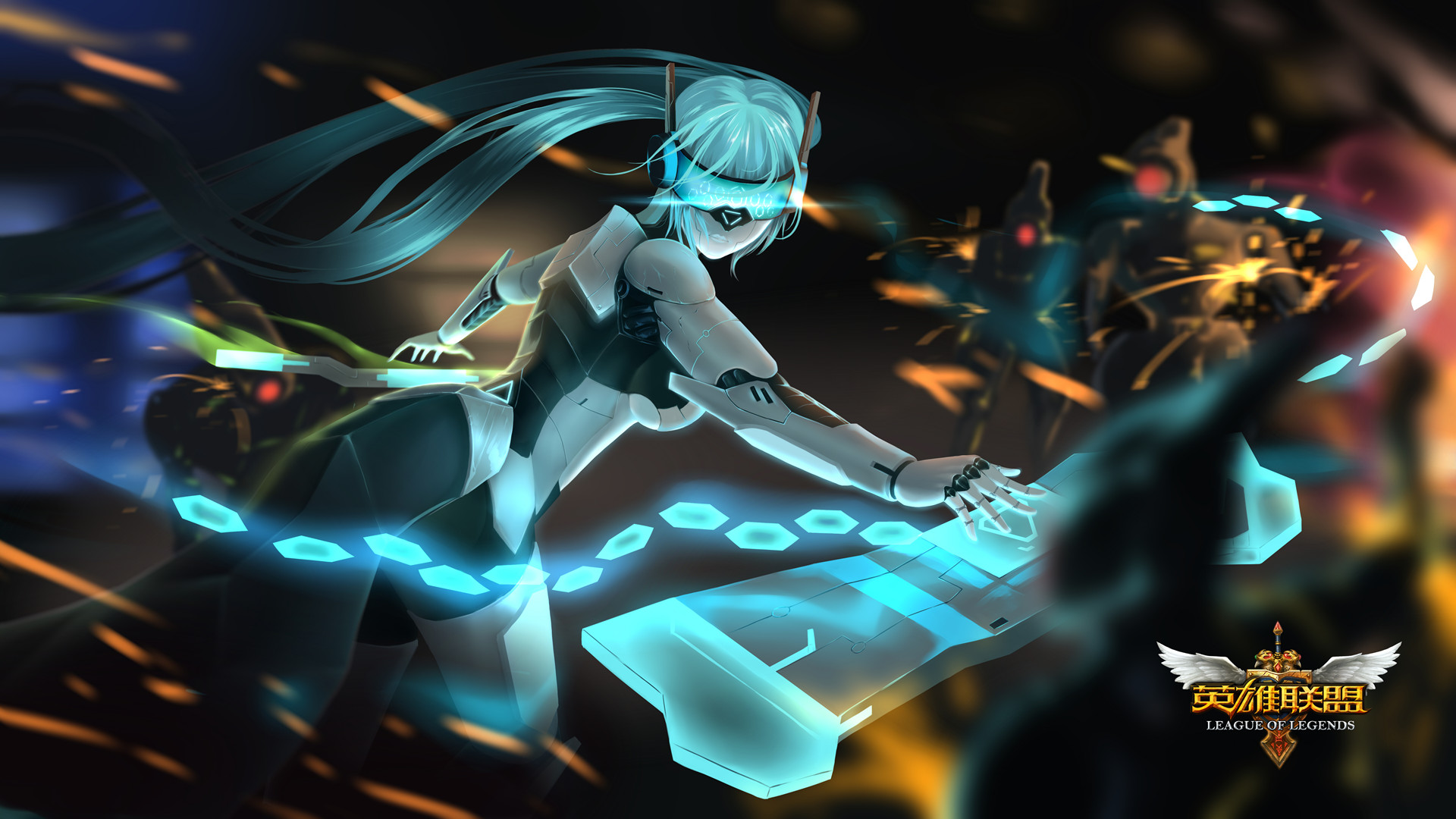 【英雄联盟】琴女娑娜 SONA精美桌面壁纸