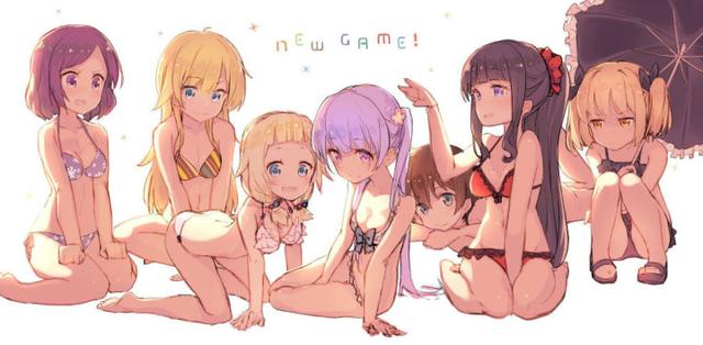 《NEW GAME!》小初波霸、八神贫乳 真是诡异的反差萌