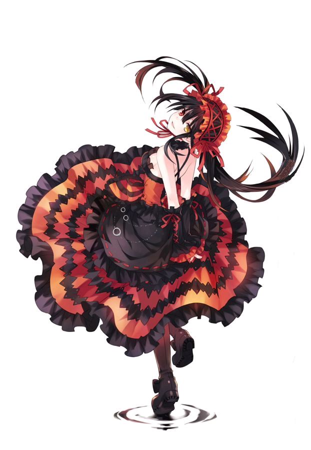 约会大作战电脑壁纸 时崎狂三福利本子图(3)