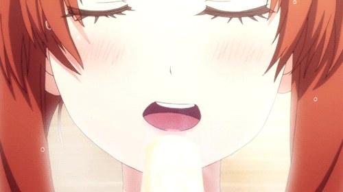 妹子夏季吃雪糕的正确姿势