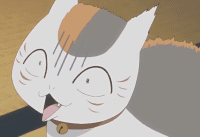 夏目友人帐,猫咪老师,qq表情