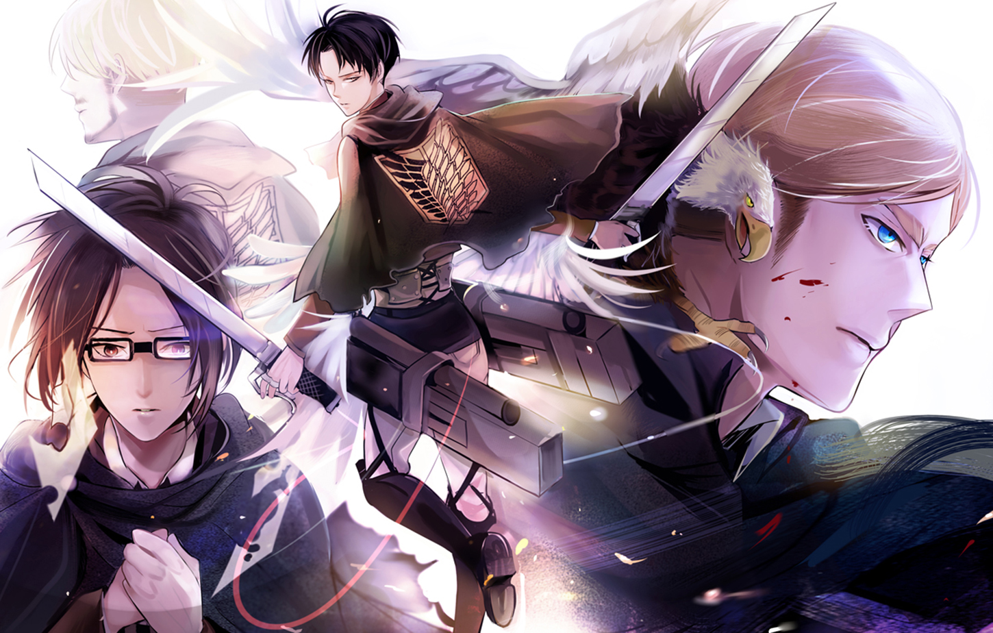 进击的兵长 利威尔霸气男神降临(8)