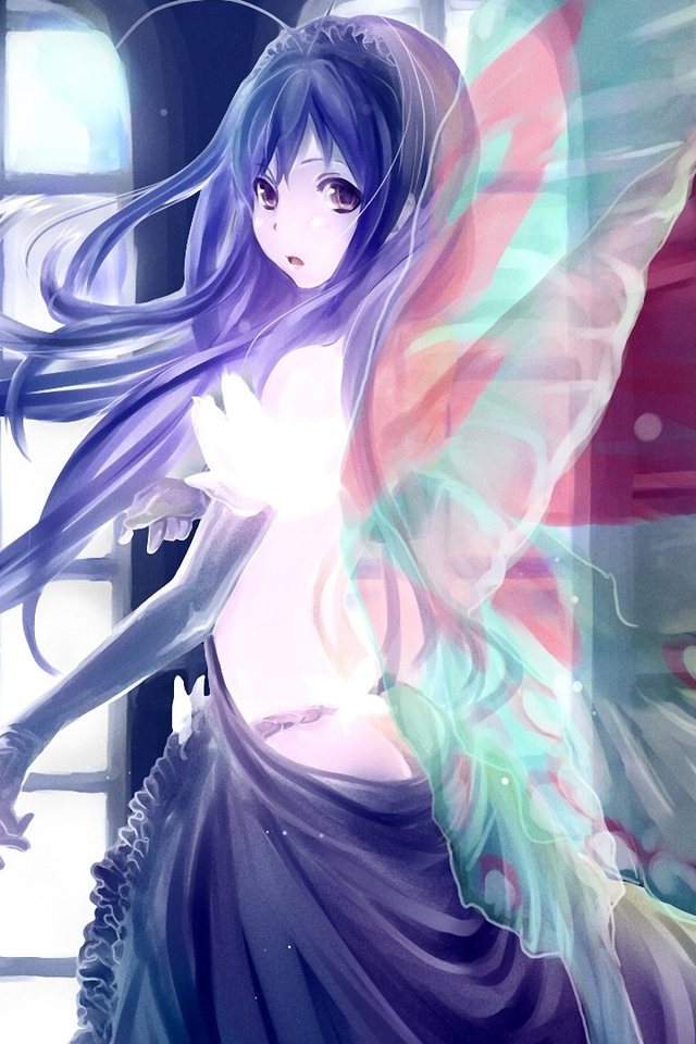 加速世界壁纸 学生会副会长黑雪姬手机壁纸下