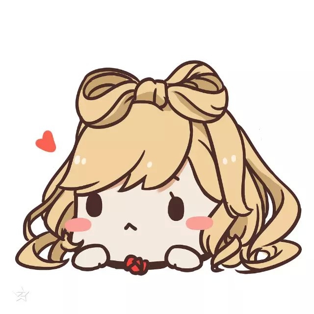 馒头酱下雨不打伞 呆萌QQ头像 下载(2)