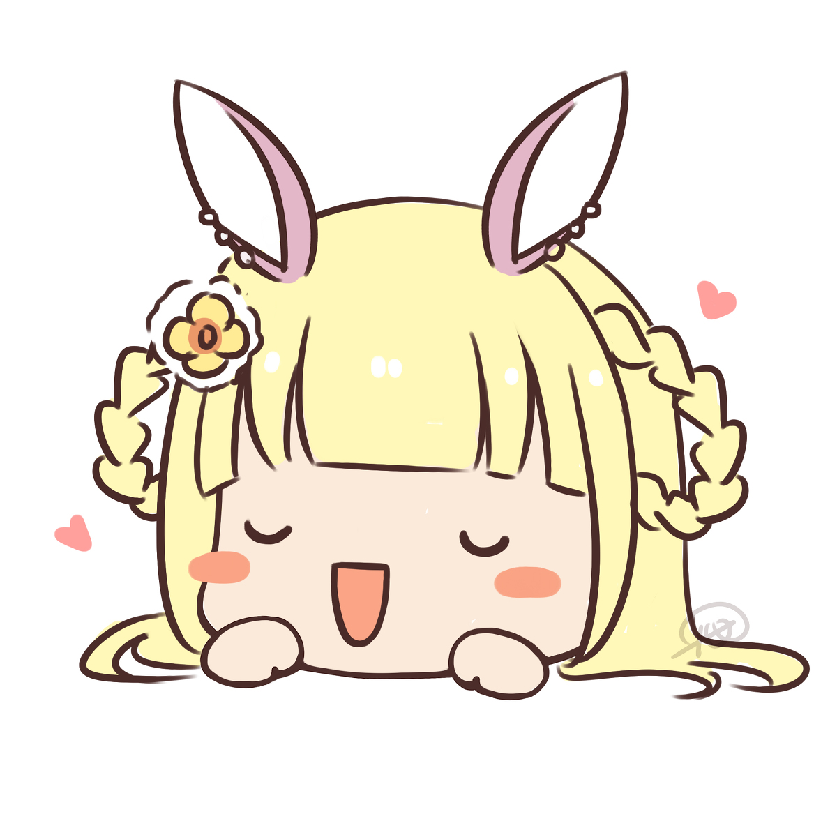 馒头酱下雨不打伞 呆萌QQ头像 下载(5)