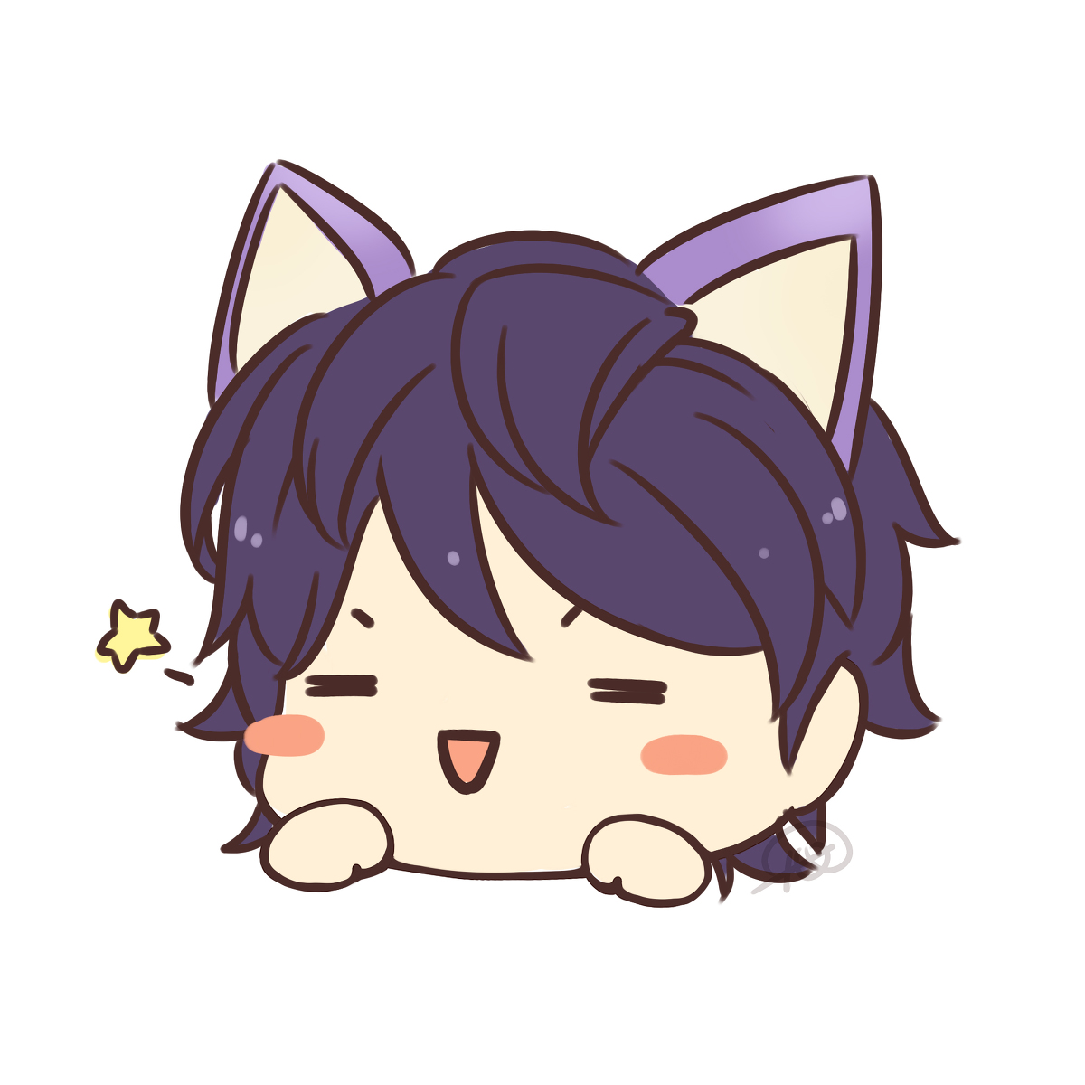 馒头酱下雨不打伞 呆萌QQ头像 下载(3)