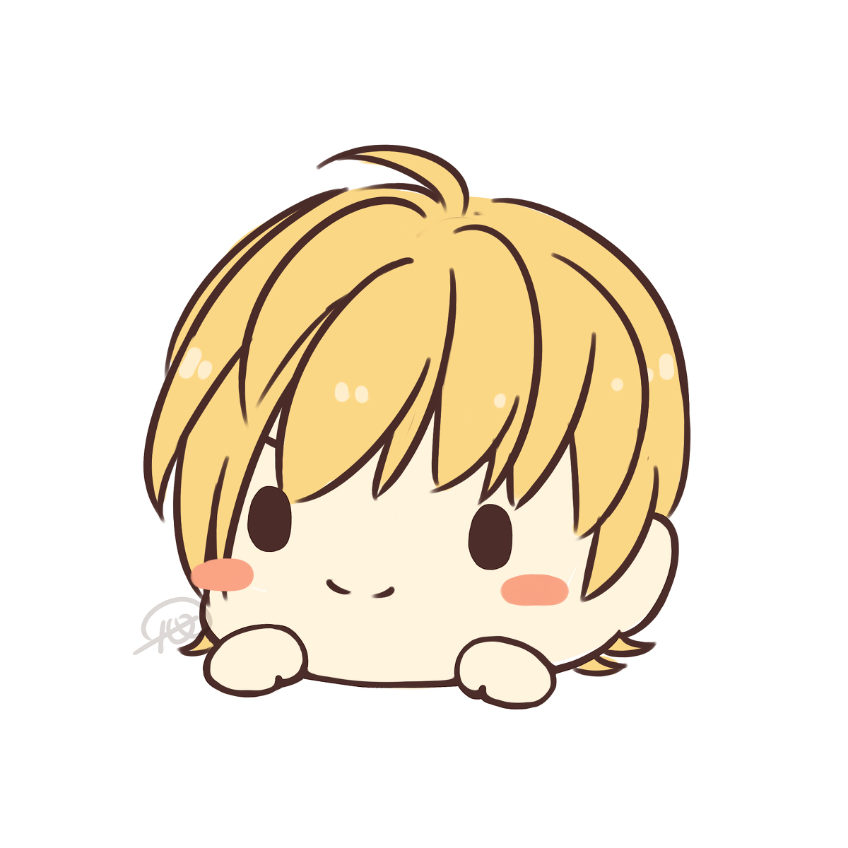 馒头酱下雨不打伞 呆萌QQ头像 下载(4)