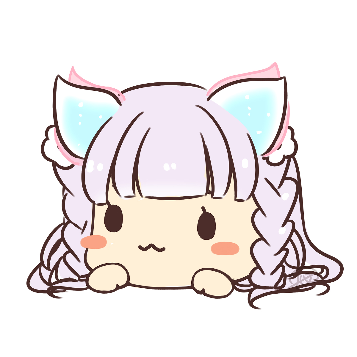 馒头酱下雨不打伞 呆萌QQ头像 下载(3)