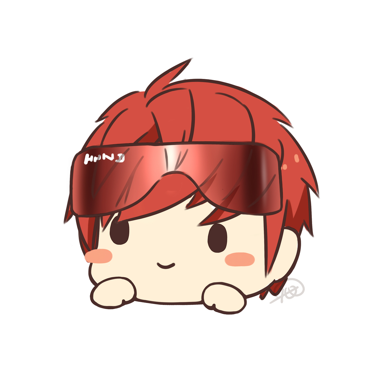 馒头酱下雨不打伞 呆萌QQ头像 下载(5)