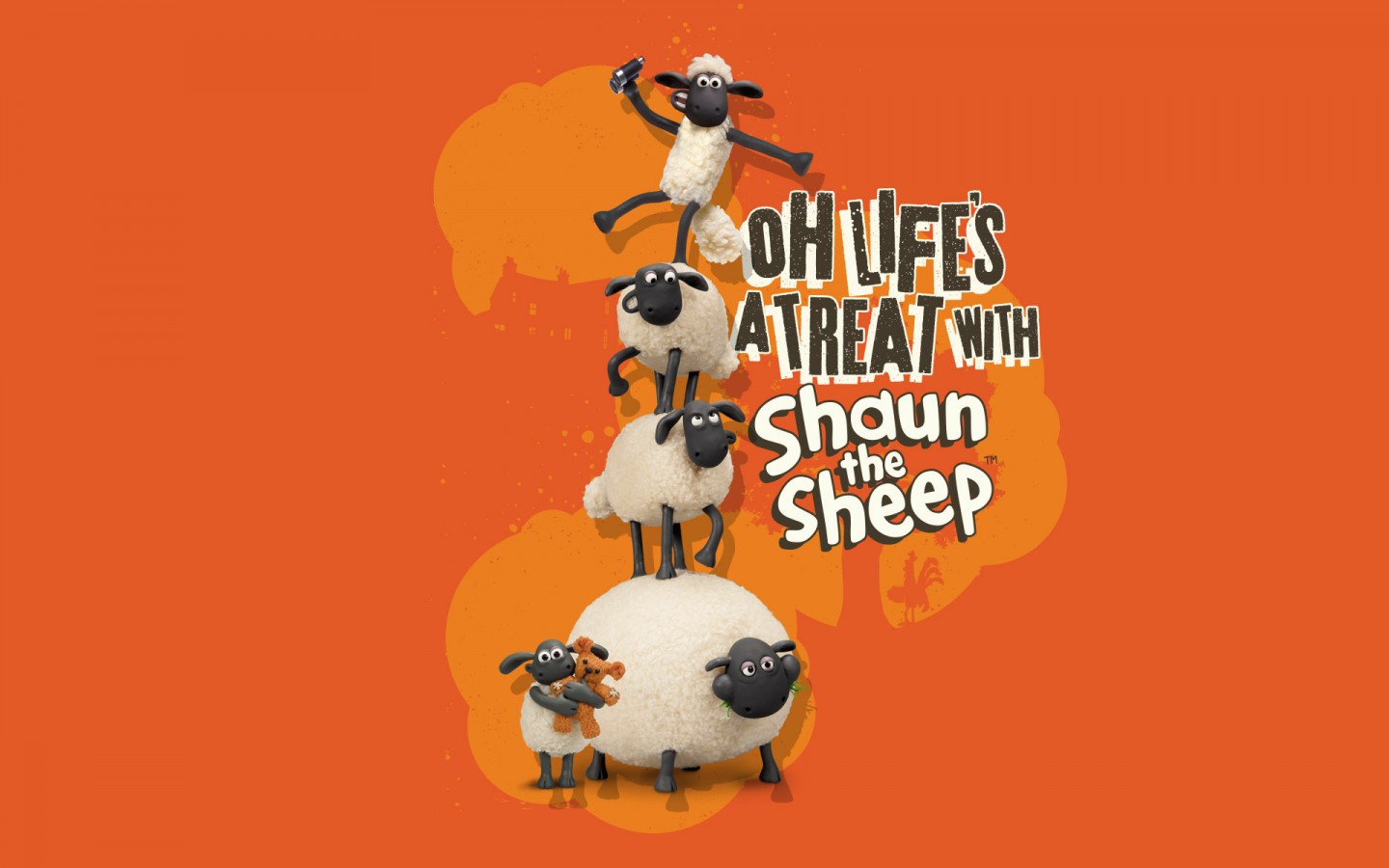 小羊肖恩 高清呆萌壁纸下载