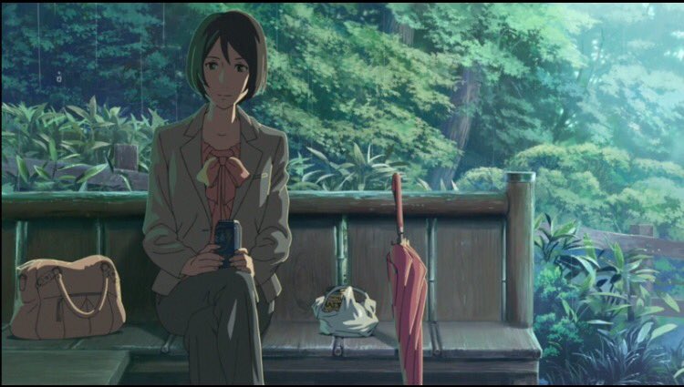 言叶之庭圣地超还原cos!感受到了次元壁的破裂