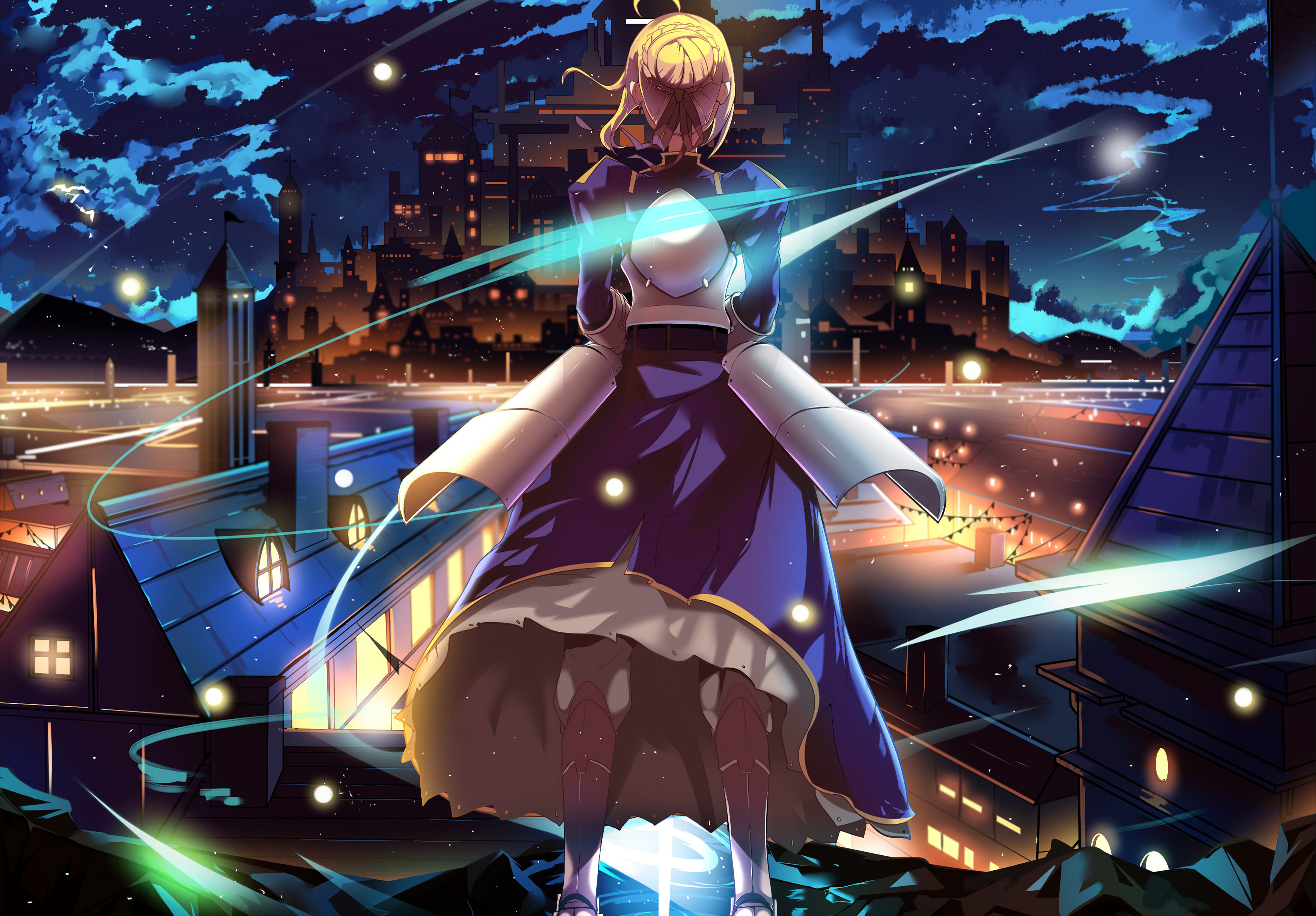 阿尔托莉雅saber本子电脑壁纸下载(3)