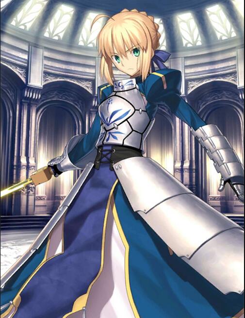 亚瑟王,贞德,saber,fgo,圣女，阿尔托利亚