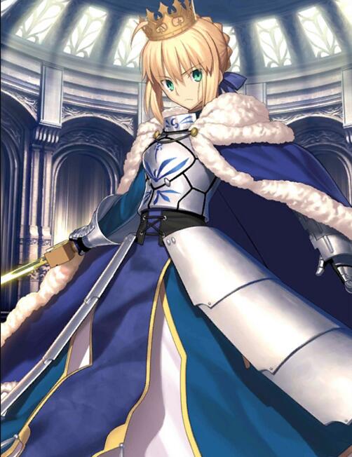 亚瑟王,贞德,saber,fgo,圣女，阿尔托利亚