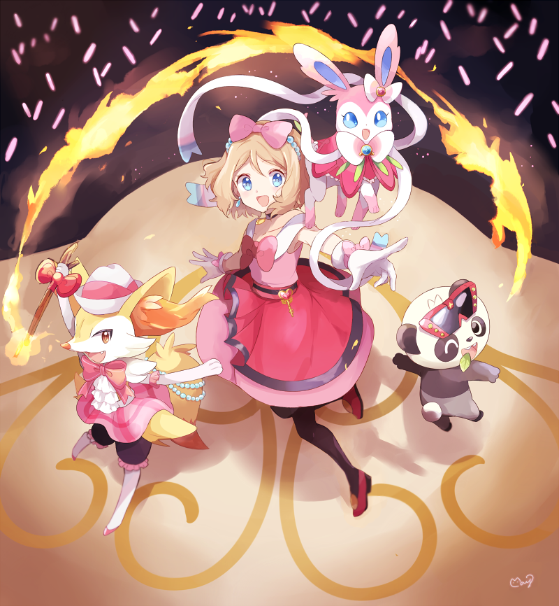 XY&Z最终话强势发糖!瑟蕾娜吻别傻东西