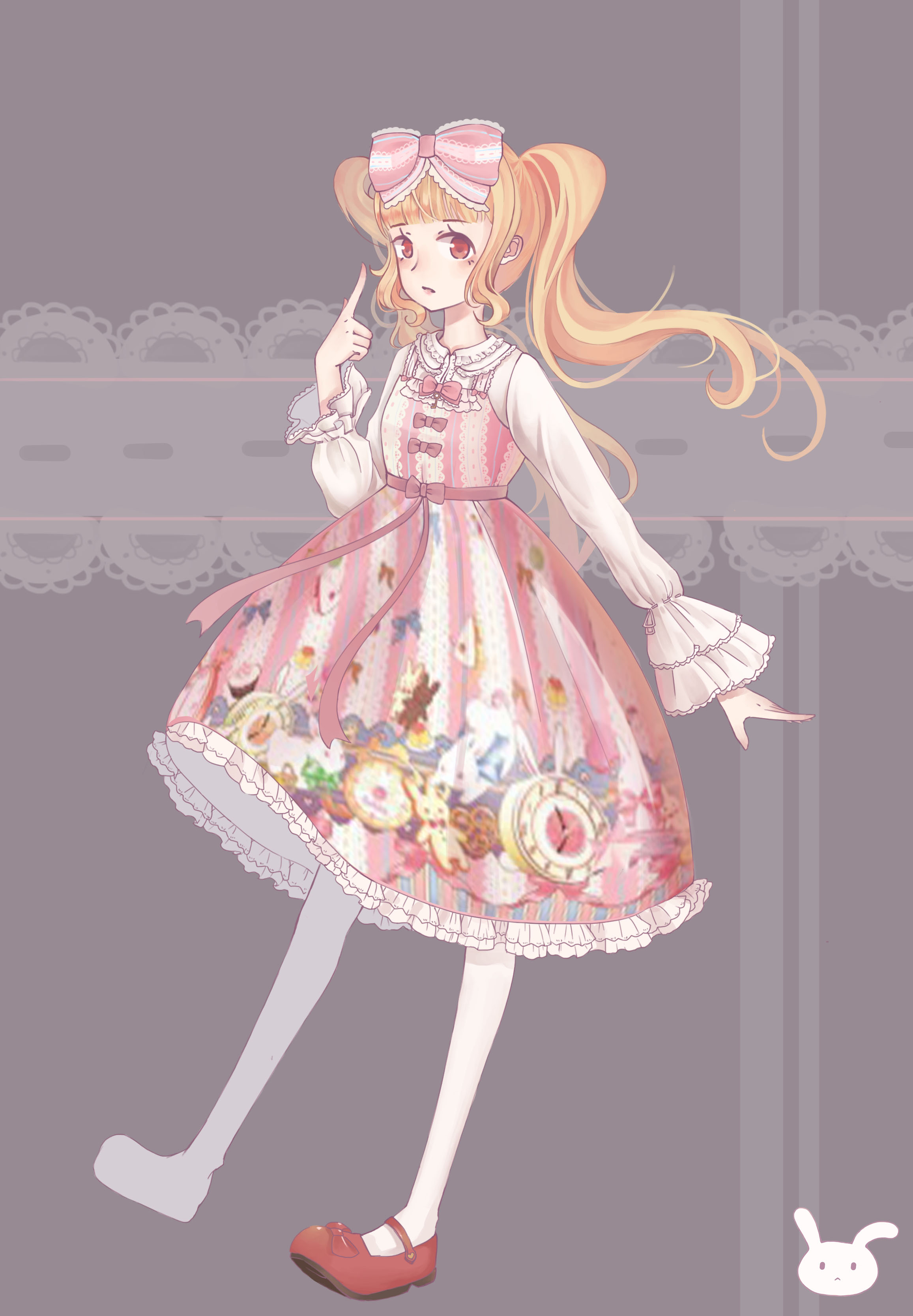 Lolita少女手机壁纸 P站lo娘美图(2)