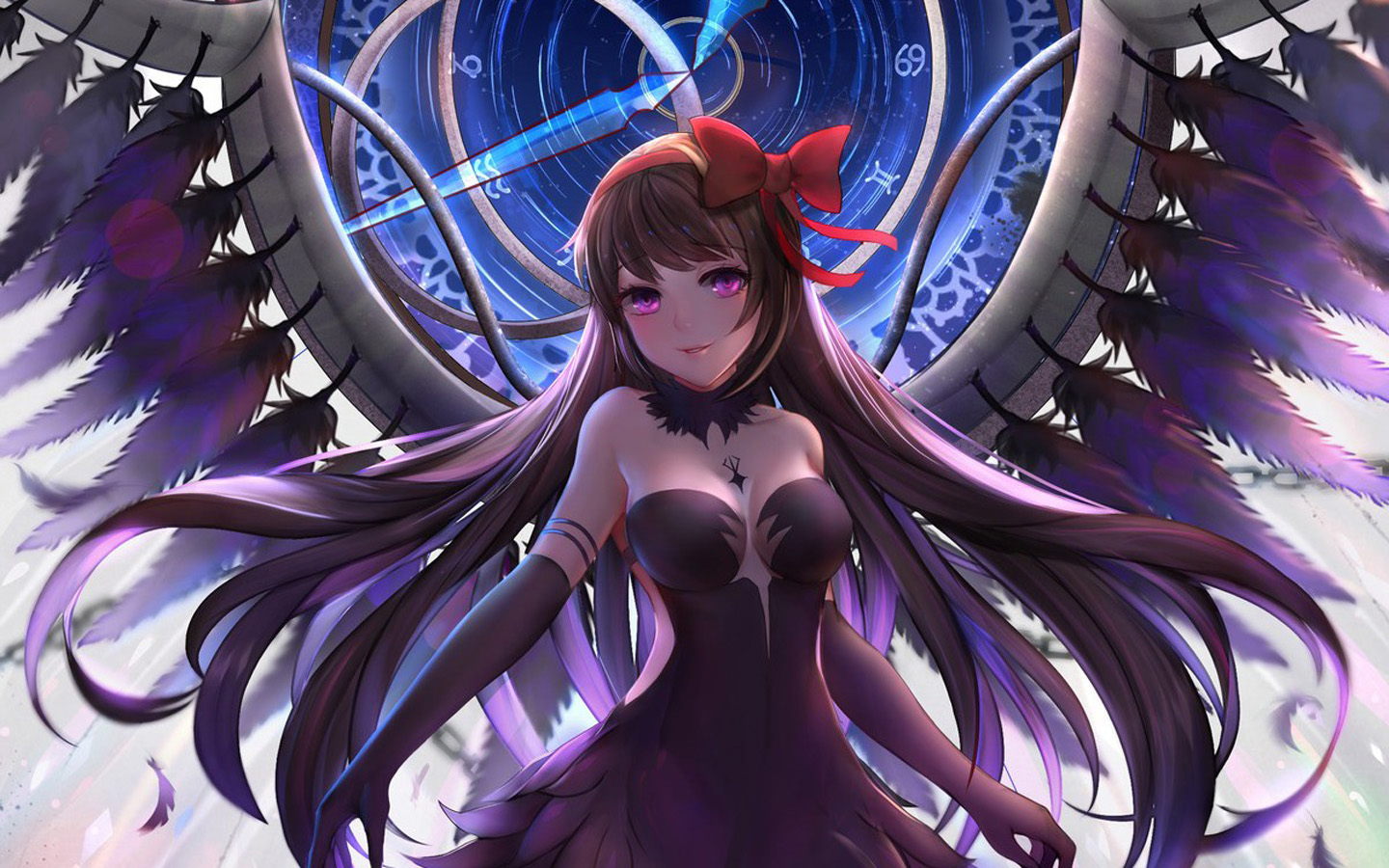 魔法少女小圆晓美焰动漫桌面壁纸