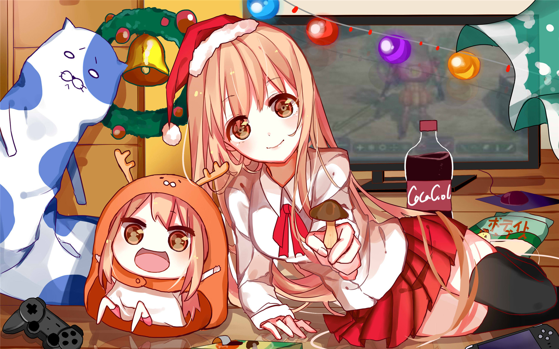 干物妹小埋 披着小埋皮肤高清动漫壁纸(二)