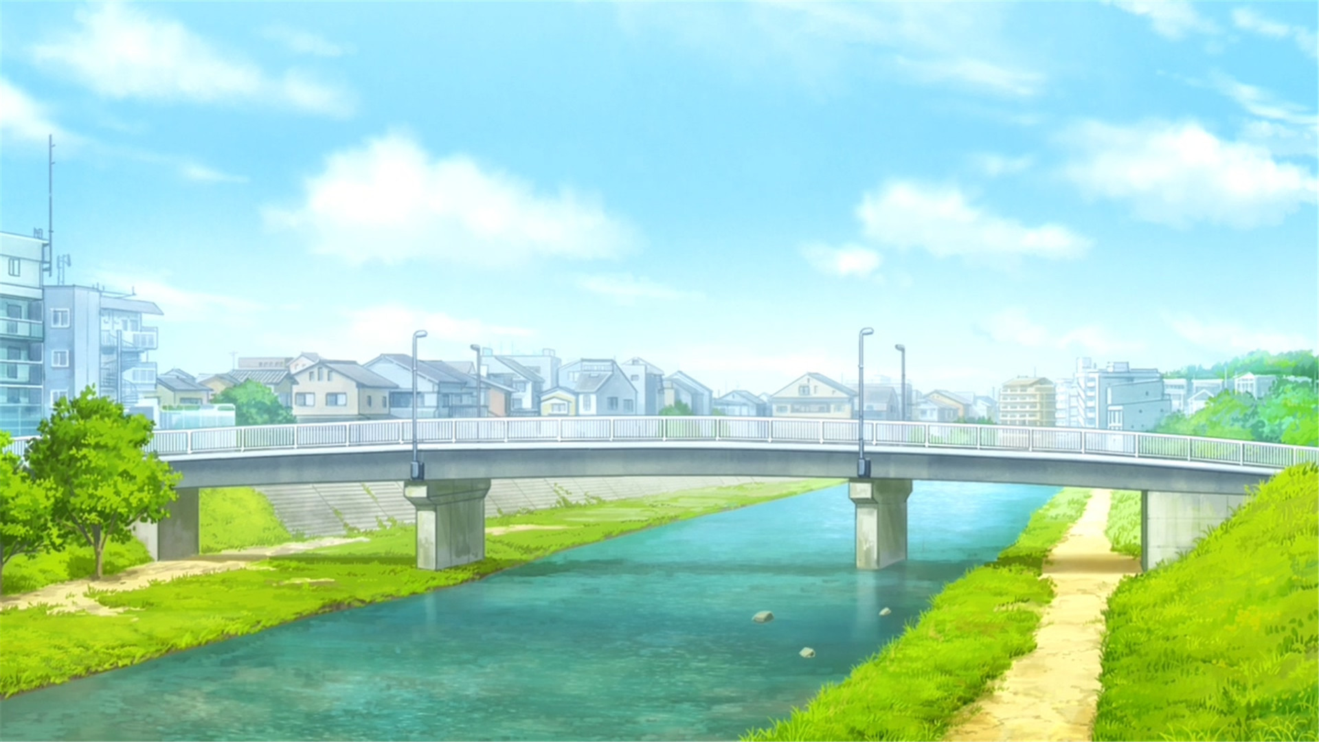 新海诚 她和她的猫唯美风景 动漫电脑壁纸下载