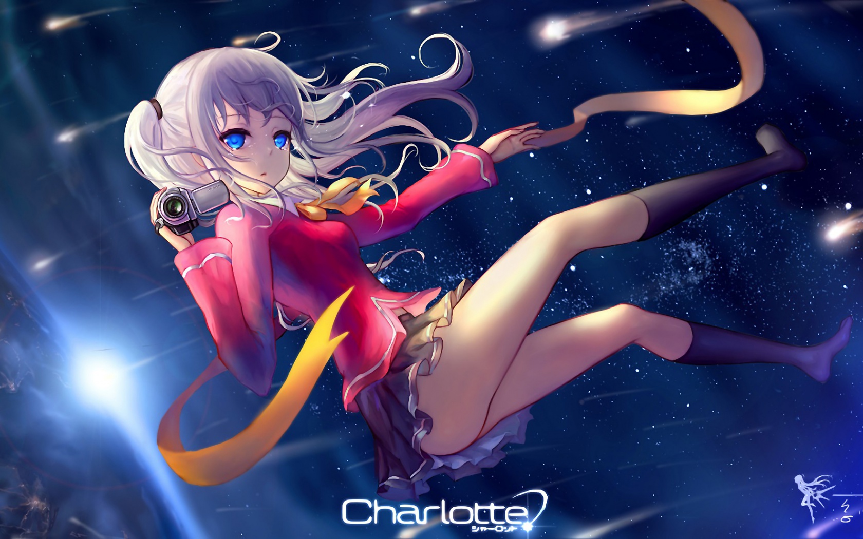 Charlotte夏洛特 友利奈绪动漫电脑壁纸(3)