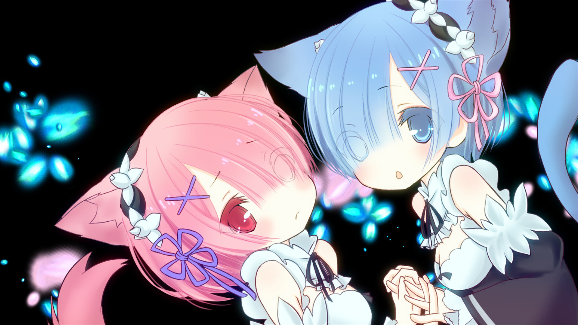 从零开始的异世界生活 拉姆蕾姆 动漫电脑壁纸